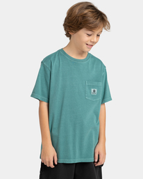 2 Basic Pocket - T-shirt pour Garçon 8-16 ans Bleu ELBKT00104 Element