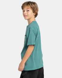 3 Basic Pocket - T-shirt pour Garçon 8-16 ans Bleu ELBKT00104 Element