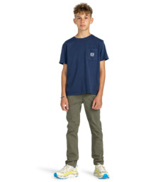 5 Howland Classic - Chino voor Jongens 8-16 Green ELBNP00103 Element