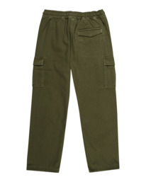 1 Nairobi - Pantaloni Cargo da Ragazzo 8-16 Green ELBNP00105 Element