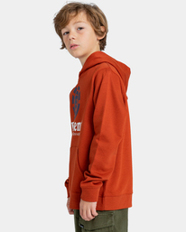 3 Vertical - Sweat à capuche pour Garçon 8-16 ans Orange ELBSF00106 Element