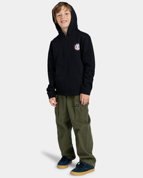 5 Seal - Sweat à capuche zippé pour Garçon 8-16 ans Bleu ELBSF00108 Element