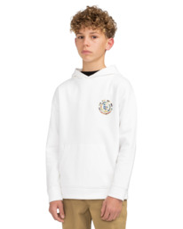 2 Booboo - Sweat à capuche pour Garçon 8-16 ans Blanc ELBSF00109 Element