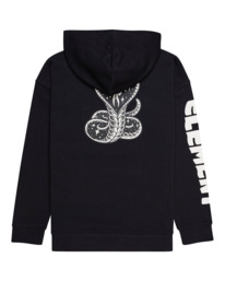 element, Nocturnal Cobra - Hoodie for Boys 8-16, FLINT BLACK (fbk) Nocturnal Cobra - Hoodie for Boys 8-16 ELBSF00112