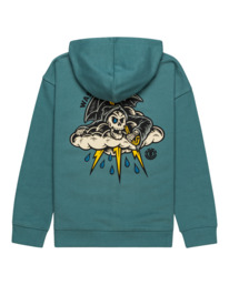 1 Element x Timber Summon - Sudadera con Capucha para Chicos 8-16 Azul ELBSF00114 Element