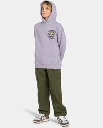 4 Element x Timber Summon - Hoodie for Boys 8-16 Purple ELBSF00114 Element