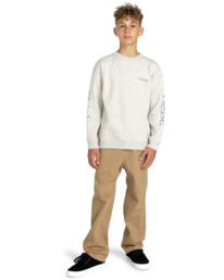 6 Smokey Bear x Element Please - Sweatshirt for Boys 8-16 White ELBSF00120 Element