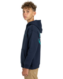 3 Smokey Bear x Element Prevent - Sudadera con Capucha para Chicos 8-16 Azul ELBSF00122 Element