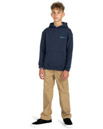 5 Smokey Bear x Element Prevent - Sudadera con Capucha para Chicos 8-16 Azul ELBSF00122 Element