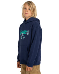 3 Van - Sweat à capuche pour Garçon 8-16 ans Bleu ELBSF00125 Element