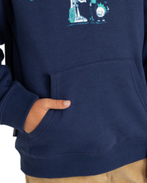 4 Van - Sweat à capuche pour Garçon 8-16 ans Bleu ELBSF00125 Element