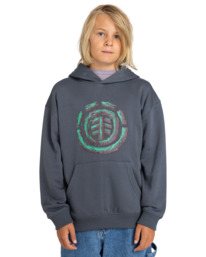 2 Tree Logo - Sweat à capuche pour Garçon 8-16 ans Noir ELBSF00128 Element