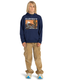 5 Dusk - Hoodie for Boys 8-16 Blue ELBSF00129 Element