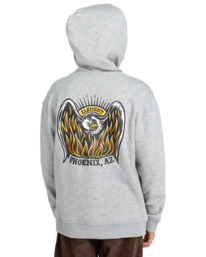 6 Phoenix - Felpa con cappuccio da Ragazzo 8-16 Black ELBSF00130 Element