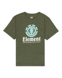 element, Vertical - Maglietta da Ragazzo 8-16, BEETLE (gqm0) Vertical - T-Shirt for Boys 8-16 ELBZT00107