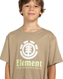 4 Vertical - T-Shirt für Jungen 8-16 Braun ELBZT00107 Element