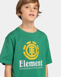 3 Vertical - T-shirt pour Garçon 8-16 ans Vert ELBZT00107 Element