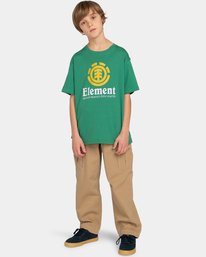 4 Vertical - T-shirt pour Garçon 8-16 ans Vert ELBZT00107 Element