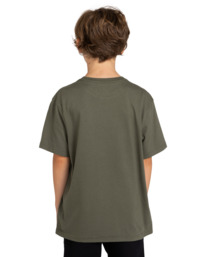 5 Vertical - T-shirt pour Garçon 8-16 ans Vert ELBZT00107 Element