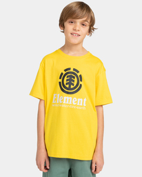 2 Vertical - T-shirt pour Garçon 8-16 ans Jaune ELBZT00107 Element