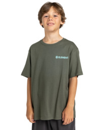 2 Blazin - T-shirt pour Garçon 8-16 ans Vert ELBZT00108 Element