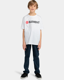 4 Blazin - T-shirt pour Garçon 8-16 ans Blanc ELBZT00109 Element