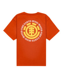 1 Seal Bp - T-shirt pour Garçon 8-16 ans Orange ELBZT00110 Element