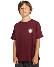 2 Seal Bp - T-shirt pour Garçon 8-16 ans Rouge ELBZT00110 Element