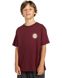 2 Seal Bp - T-Shirt for Boys 8-16 Red ELBZT00110 Element