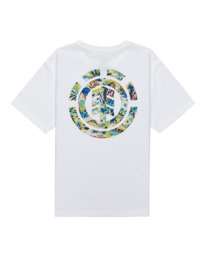 element, Booboo Icon - Camiseta para Chicos 8-16, OPTIC WHITE (wbb0) Booboo Icon - T-Shirt for Boys 8-16 ELBZT00111