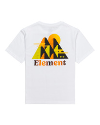 1 Hills - Camiseta para Chicos 8-16 Blanco ELBZT00115 Element