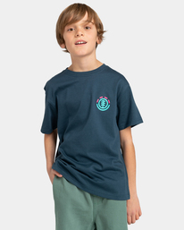 2 Hills - T-shirt pour Garçon 8-16 ans Bleu ELBZT00115 Element