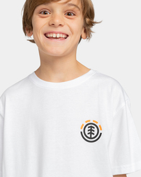 3 Hills - T-shirt pour Garçon 8-16 ans Blanc ELBZT00115 Element