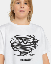 3 Stormy - T-shirt pour Garçon 8-16 ans Blanc ELBZT00118 Element