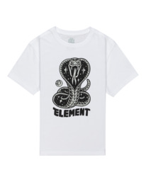 0 Nocturnal Cobra - T-Shirt for Boys 8-16 White ELBZT00120 Element