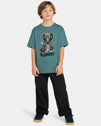 4 Nocturnal Cobra - T-shirt pour Garçon 8-16 ans Bleu ELBZT00120 Element