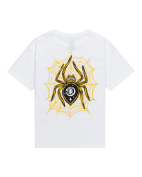 1 Nocturnal Spider - T-shirt pour Garçon 8-16 ans Blanc ELBZT00122 Element