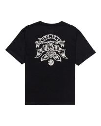element, Nocturnal Bat - T-Shirt for Boys 8-16, FLINT BLACK (fbk) Nocturnal Bat - T-Shirt for Boys 8-16 ELBZT00123