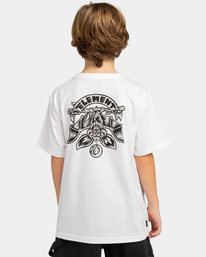 6 Nocturnal Bat - T-Shirt for Boys 8-16 White ELBZT00123 Element