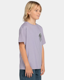 3 Element x Timber Angry Clouds - T-Shirt for Boys 8-16 Purple ELBZT00125 Element