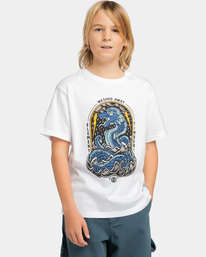 2 Element x Timber From The Deep - T-Shirt for Boys 8-16 White ELBZT00126 Element