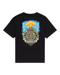 element, Icon Jungle - Maglietta da Ragazzo 8-16, FLINT BLACK (fbk) Icon Jungle - T-Shirt for Boys 8-16 ELBZT00135
