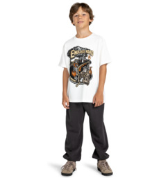 5 Great Outdoor - T-shirt pour Garçon 8-16 ans Blanc ELBZT00149 Element