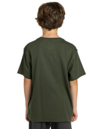 6 Wooden Tree Logo - T-Shirt for Boys 8-16 Brown ELBZT00154 Element