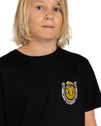 4 Horse Shoe - T-Shirt for Boys 8-16 Blue ELBZT00155 Element