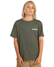 2 Joint 2.0 - T-shirt pour Garçon 8-16 ans Vert ELBZT00157 Element