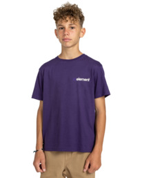 2 Joint 2.0 - T-shirt pour Garçon 8-16 ans Violet ELBZT00157 Element