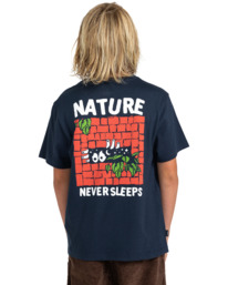 6 Never - T-shirt pour Garçon 8-16 ans Bleu ELBZT00158 Element
