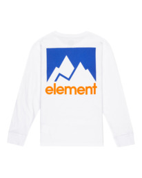 1 Joint 2.0 - T-shirt manches longues pour Garçon 8-16 ans Blanc ELBZT00162 Element