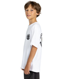 3 Timber Breakdown - Camiseta para Chicos 8-16 Blanco ELBZT00173 Element